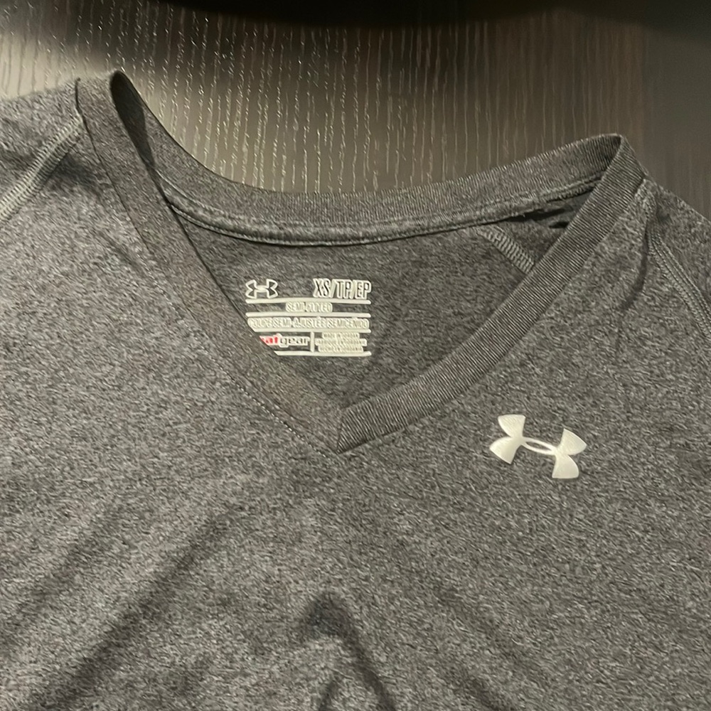 Grey under armour Womens shirt size XS